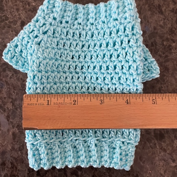 Hand Crocheted Kitten Sweater or Small Dog Sweater - Picture 5 of 7